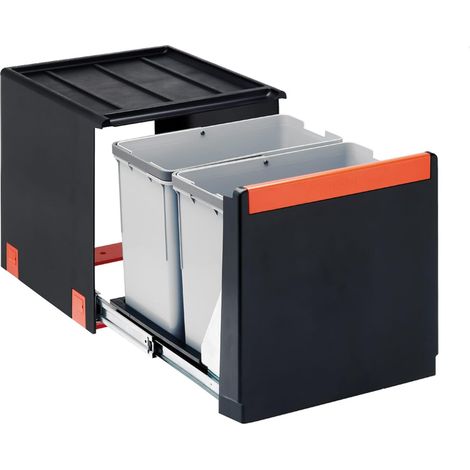 Franke Cube 28 L Rettangolare Nero, 40,7 x 33,5 x 34,8 cm (1/2)