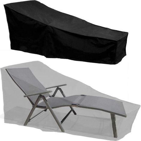 Housse de protection d'extérieur Couverture Longue Respirante 200x70x40x68cm Noir (1/5)