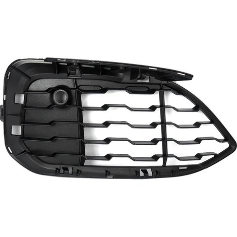 Rejilla de cubierta para faros antiniebla, plástico ABS duradero, reemplazo directo para vehículos de lujo, derecha (1/2)