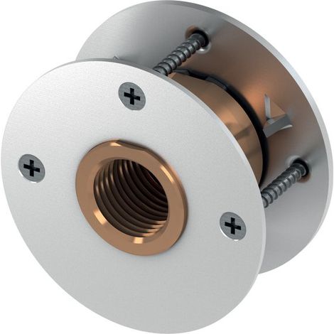 TECElogo-Push UNIVERSAL-Wanddurchführung, Rotguss/Siliziumbronze, (1/3)