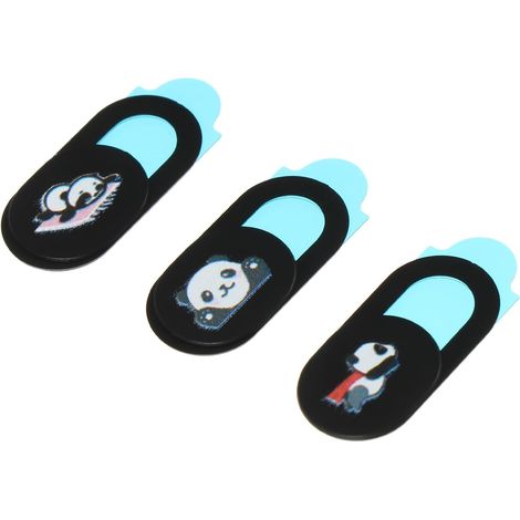 Cache Ordinateurs pour et 3 Pièces Lot Léger de Portables Webcam Coulissant Anti-Regard en Abs, Ultra Fin Facile à Installer et Protection la Confidentialité Tablettes (1/5)