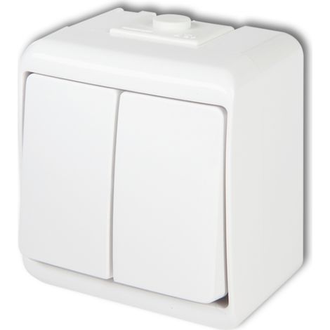 Interrupteur à bougie Junior Blanc IP54 WHE-2