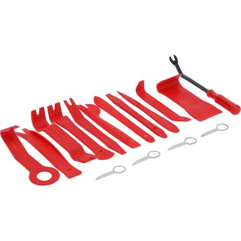 Kit de Réparation Auto 16 Pièces pour Démontage Tableau de Bord et Panneaux de Porte - Outils Audio Voiture