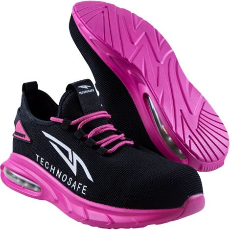 Scarpe antinfortunistiche donna Technosafe Neon S1PL SR ESD - 40 - Fucsia