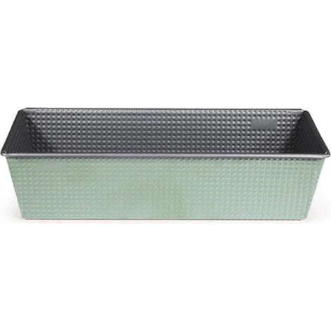 IMF molde cake antiadherente 30x11x8 cm 7875 , Molde cake antiadherente 30 x 11 x 8 cm. -Marca IMF. -Fabricado en acero con recubrimiento antiadherente interior extra resistente si