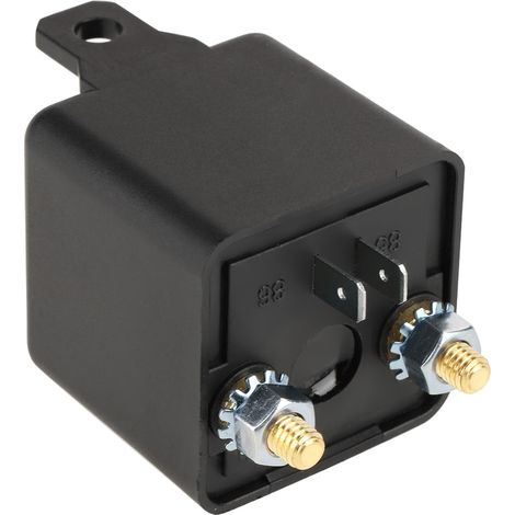 Relais de démarrage automobile 12V 100A à contact normalement ouvert, robuste, pour commande marche/arrêt de batterie (1/5)