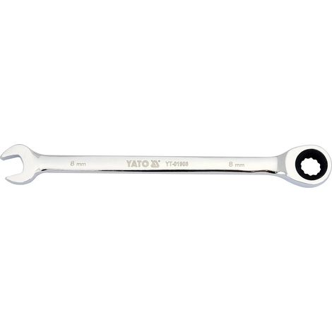 Chiave a cricchetto Yato yt-01908 72 denti acciaio cromo