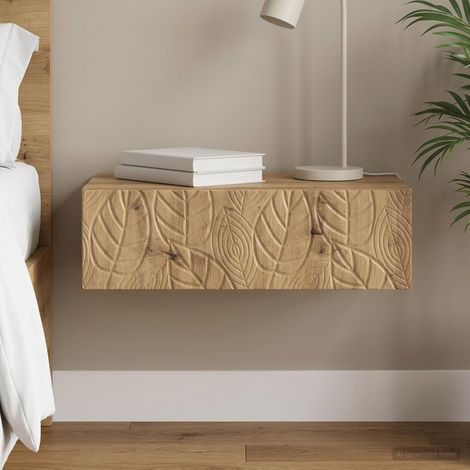 Table d'appoint murale 59 x 34,5 x 17 cm Bois d'ingénierie vidaXL (1/5)