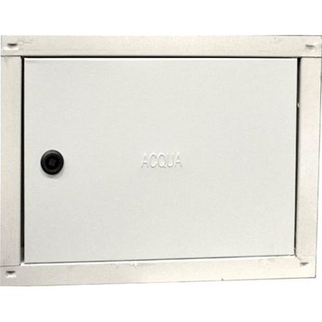 Sportello Per Contatori Acqua in Metallo Cm 25X35 Avorio (1/4)