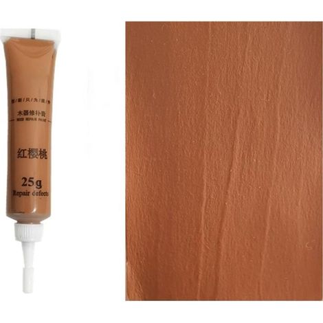 Nouveau gel réparateur de bois avancé 2024 : baume recolorant pour meubles et planchers en bois, armoires et tables. (1/5)