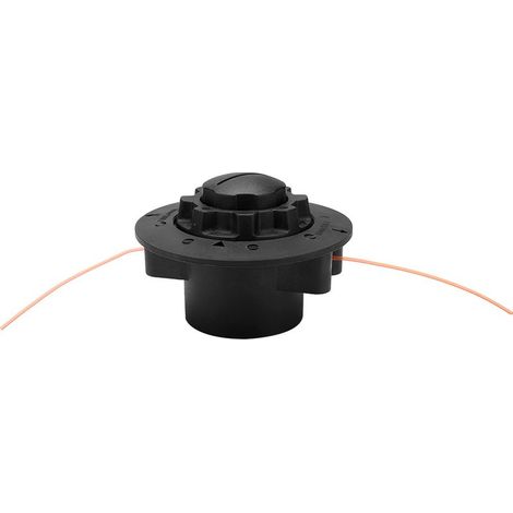 Embout de coupe universel pour broyeur de jardin, tête de coupe en plastique robuste incluant fil de 2 mm (1/5)