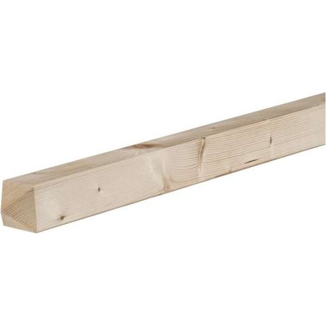 CColonnina Sagomata In Abete 1170x70x70 mm a punta