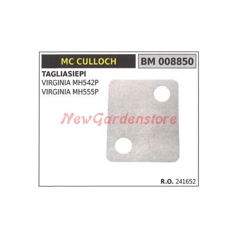 Filtro de aire MC CULLOCH cortasetos VIRGINIA MH542P MH555P 008850