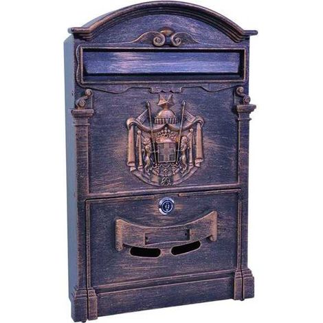 Boîte aux lettres Blinky Résidence Bronze 26X9X41H
