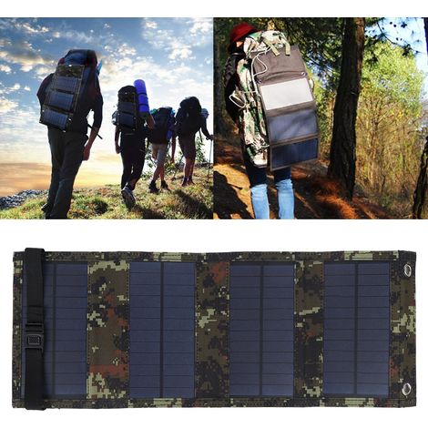 10W 5,5V Faltbares Solarpanel für den Außenbereich, Notladegerät, Photovoltaikpanel für Handy-Powerbank (1/5)