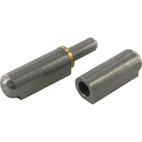 Bisagra de puerta soldable de acero al carbono UNIVERSAL TX4748 (1/2)