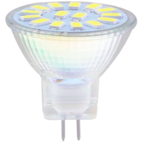 Pair 4pcs 12v lumière led tasse basse tension broche projecteur led lumière tasse 12v remplacement lumière halogène blanc 2WW (1/4)