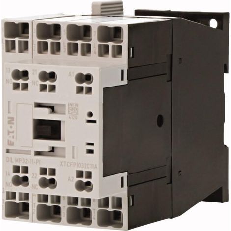 Contacteur puissance 4 AC 1: 32 A 1 F 1 O 24 V 50/60 Hz Bornes Push In 000199301 EATON DILMP32 11(24V50/60HZ) PI