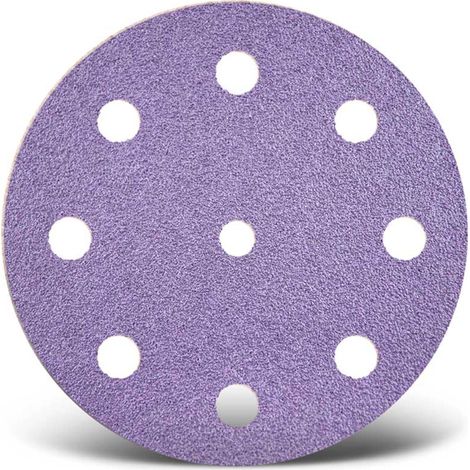 MENZER Klett-Schleifscheiben Ø 125 mm K100 9-Loch VE 50 50 Stk