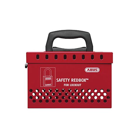 Caja de seguridad Safety Redbox B835  con soporte mural  rojo