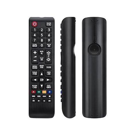 Telecommande Sans Fil Universelle Tv Telecommande Pour Samsung Hdtv Led Smart Tv Numerique, Le Noir (1/5)
