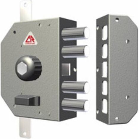 CR 3250 SERRATURA APPL P/LEGNO POMPA TRIPL C/SCR DX C/POMOLO