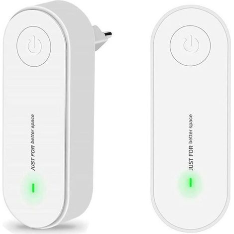 Répulsif Électronique - À Ultrasons - Pour Insectes Et Animaux - Sans Produits Chimiques - Usage Intérieur Et Extérieur - 2 Pièces (1/4)