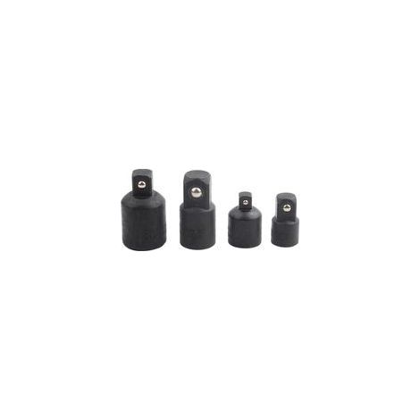 Adaptateur de douille 1/2" vers 3/8" – Lot de 4 embases universelles en acier trempé pour clés et tournevis (1/5)