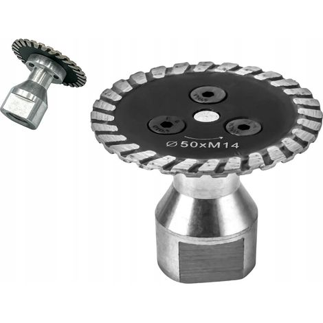 Diamantscheibe VORTEX 50 MM zum Unterfräsen M14 (1/5)