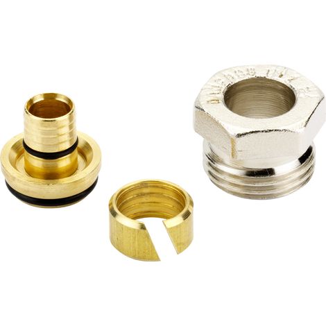 Raccord à compression PER 12 - M1/2"(15/21) pour corps de vanne Danfoss