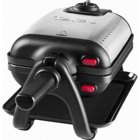 Tefal – Gaufrier King Size 1200W – Plaques amovibles anti-adhésives – Thermostat réglable – Pour gaufres rectangulaires et croques monsieur