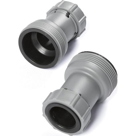Bestway 58236 Schlauchadapter für eingelassene Pools 1,5" auf 1,25" (2er-Pack) (1/5)