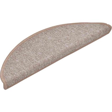 Maison Exclusive - Stufenmatten 30 Stk. 56x17x3 cm Hellbraun Halb