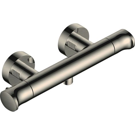 RAK Brushed Nickel Exposed Thermostatic Bar Valve - RAKITA3303N (1/2)