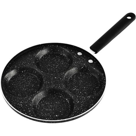 Moule à crêpes rond antiadhésif, pour omelettes et œufs, accessoire de cuisine pratique