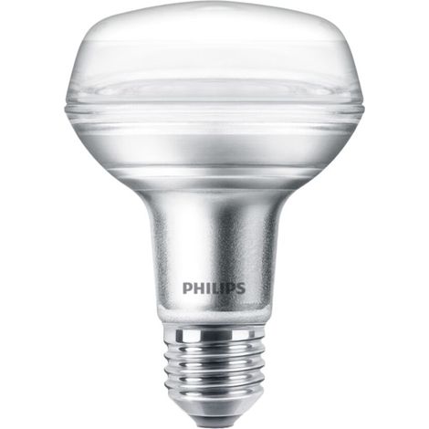 Bombilla reflectora led cla 36d 4w r80, 345im e27 2700k. philips (1/5)