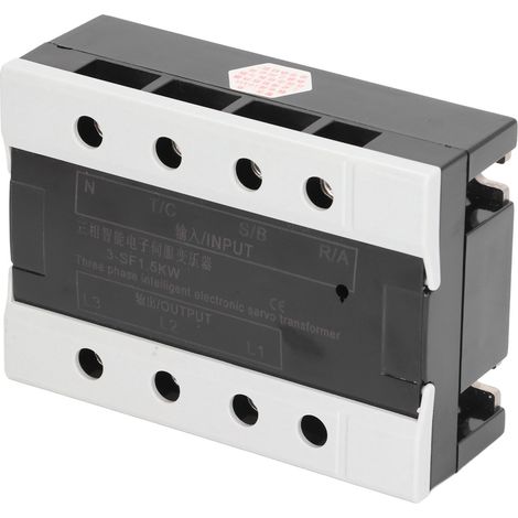 1.5kW 3 Phases Convertisseur de Tension Électronique Servo Transformateur Entrée 360‑420V Sortie 200‑230V (1/5)