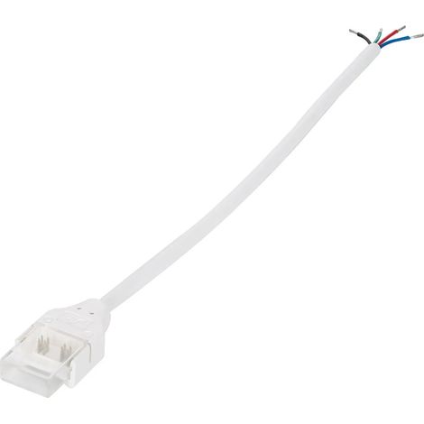 Connecteur Hippo avec Câble pour Ruban LED RGB 12/24/220V COB Silicone FLEX Largeur 12 mm 12 mm (1/2)