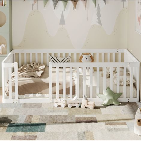 letto letto 90x200 struttura letto con recinto OKMYHOME