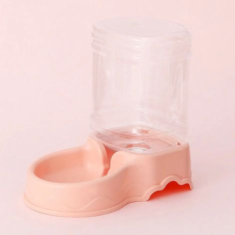 Distributeur automatique de nourriture pour chiens et chats, matériau PP de 3,8 L, bol d'eau et de nourriture pour grands animaux domestiques. (1/4)