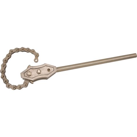 KS Tools BRONZEplus Kettenrohrzange, Ø max.65 mm