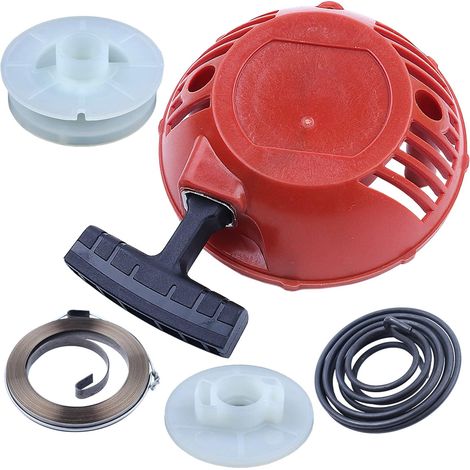 Recoil Pull Starter Driver Pulley Spring Kit For Husqvarna 128C 128CD 128R 128RJ , Recoil Pull Starter , Recoil Starter Driver Spring , Starter Driver Pulley , Starter Pulley Drum (1/5)