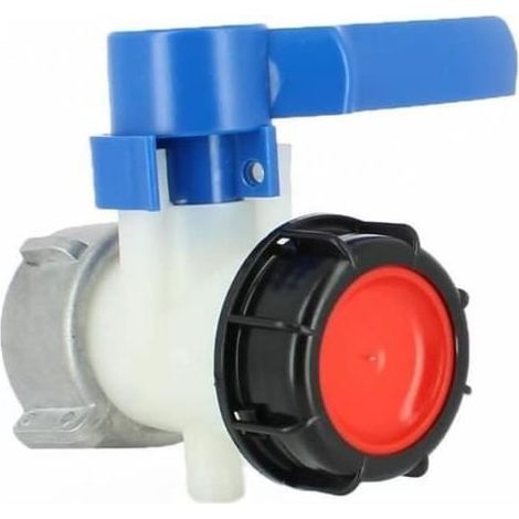 Accessoire - Sotralentz - Vanne de cuve - Écrou S75X6 - Sortie S60X6 - Compatible cuve 1000L (1/4)