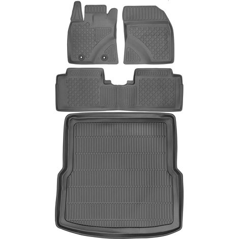 Toyota Avensis III Kombi (2008–2018) – SET: Automatten + Kofferraummatte (1/5)