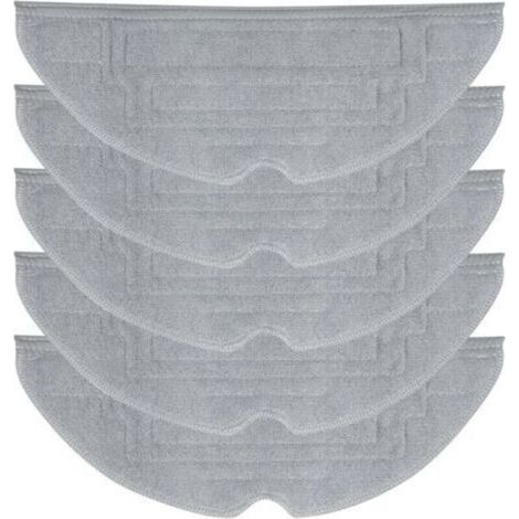 Pack of 5 Cleaning Cloth for Roborock S8, S8+, S8 Pro Ultra Robot Vacuum Cleaner, VibraRise 2.0, Microfiber Mops for Replacement Accessories (1/3)