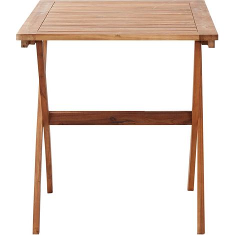 Maison Exclusive - Tavolo da Giardino 110x67x74 cm in Legno Massello di Acacia (1/5)