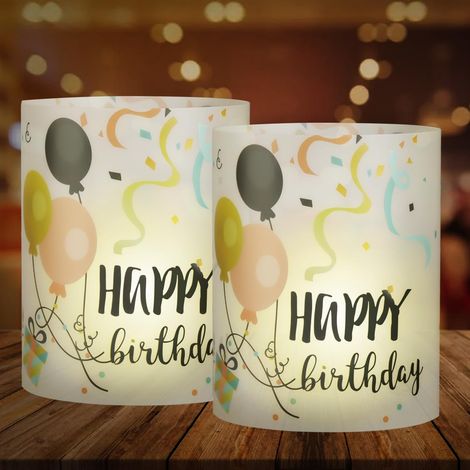 12 Lanterne, PVC durable, Blanc, 26,9x12x0,5 cm, Bougie thé, Anniversaire Mariage (1/5)