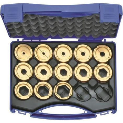 Set di crimpatrice nera Klauke per cavi 6-300 mm²
