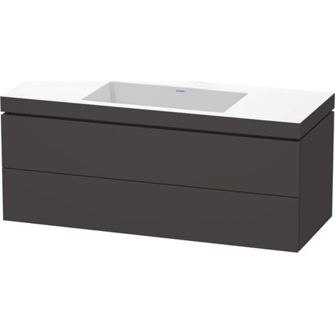 DURAVIT LC6929N8080 WTU L-Cube avec Vero Air 500x1200x480mm