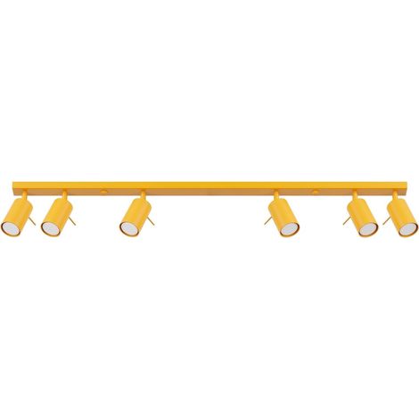 Sollux RING Barre de spots de plafond Ring jaune 6x GU10 (1/2)